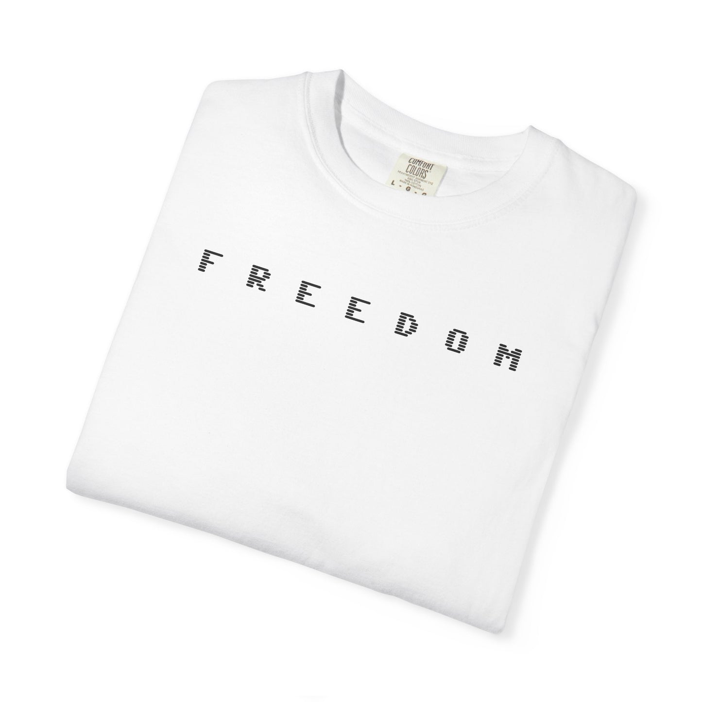 Freedom Charlie Kirk Comfort Colors® Unisex Tee - Political Activist Shirt