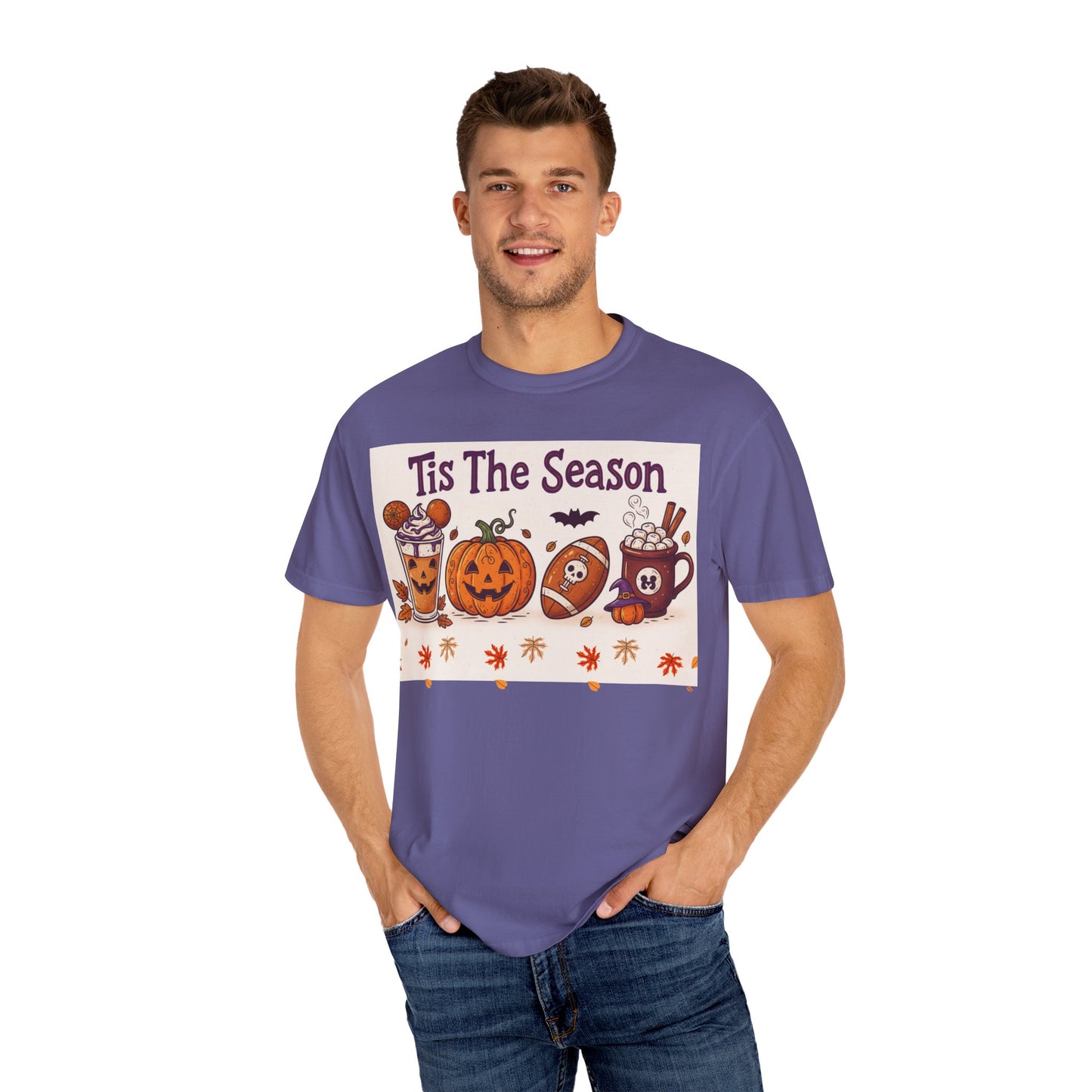 Halloween Pumpkin Unisex T-shirt, Cozy Fall Vibes Tee, Casual Holiday Apparel, Perfect for Autumn Celebrations, Gift for Halloween Lovers