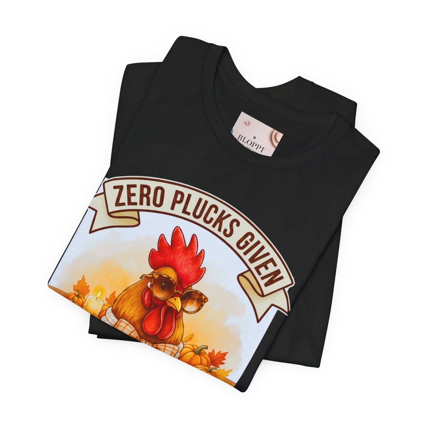 Rooster Pumpkin Pie Coffee Lover Tee - Thanksgiving Gift for Her
