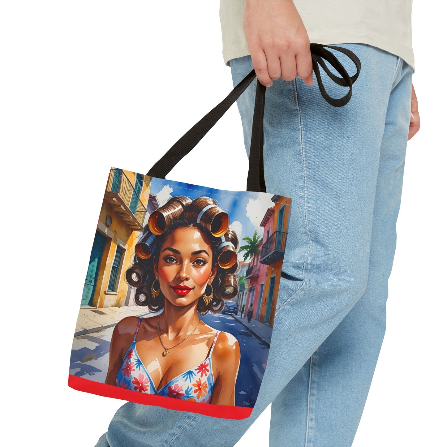 Vibrant Art Tote Bag | Statement Bag, Gift for Her, Beach Accessory, Shopping Bag, Festival Tote