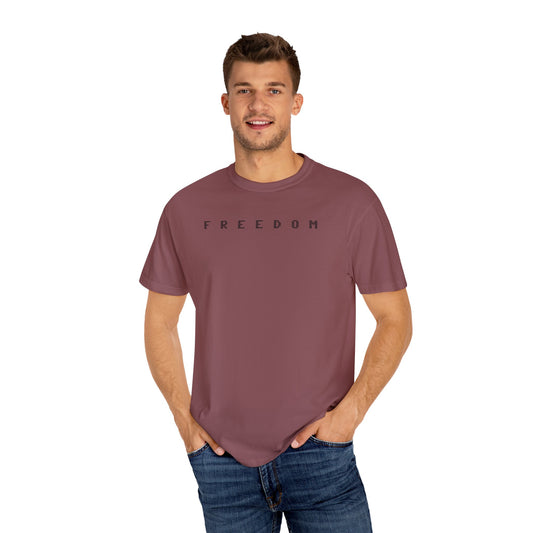 Freedom Charlie Kirk Comfort Colors® Unisex Tee - Political Activist Shirt