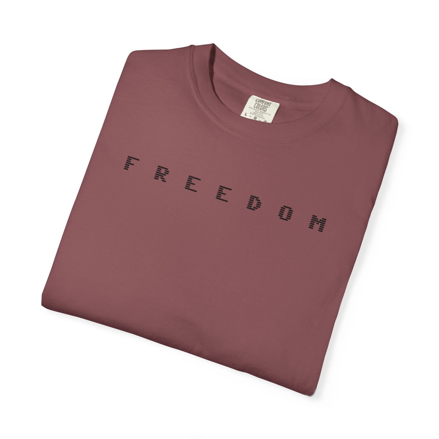 Freedom Charlie Kirk Comfort Colors® Unisex Tee - Political Activist Shirt