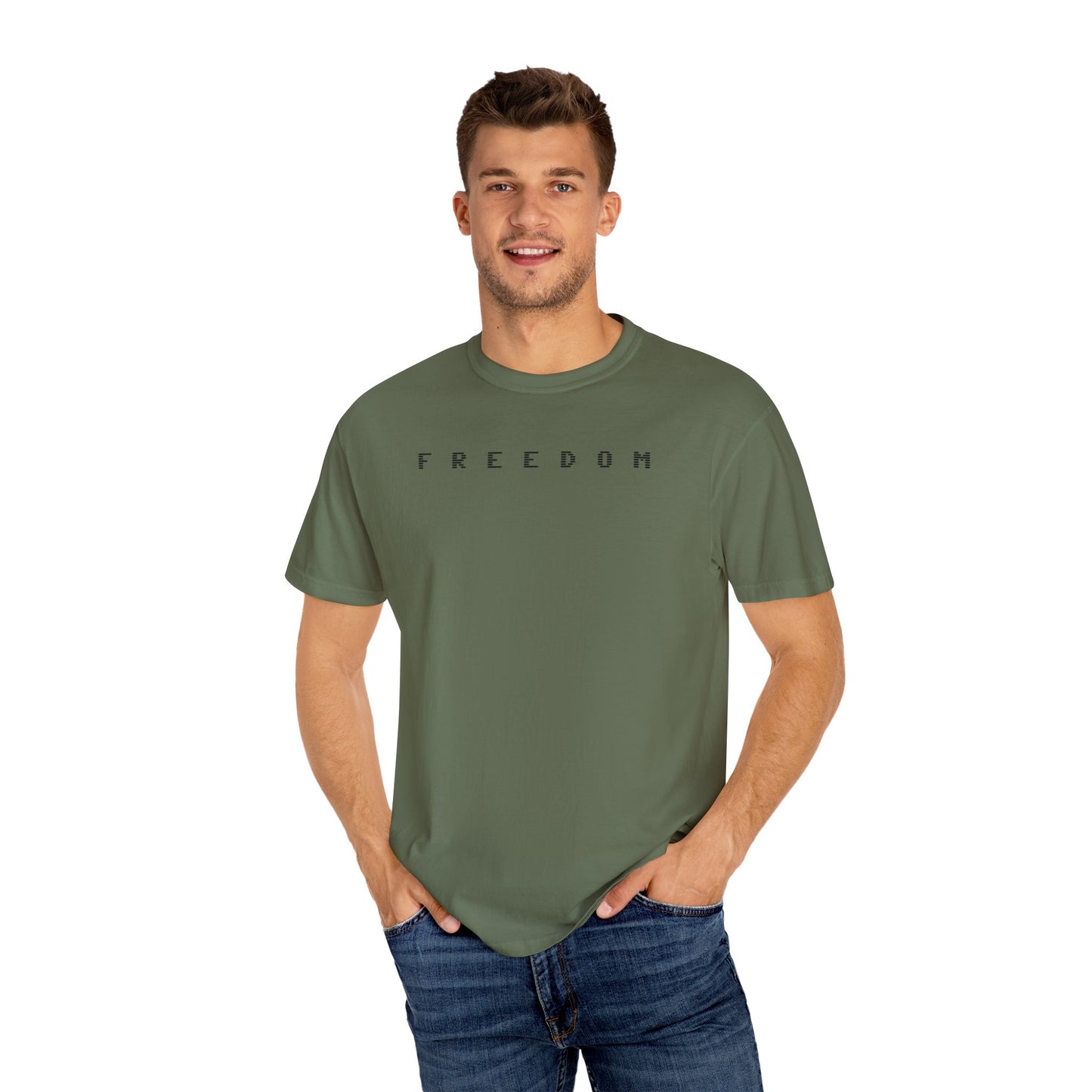 Freedom Charlie Kirk Comfort Colors® Unisex Tee - Political Activist Shirt