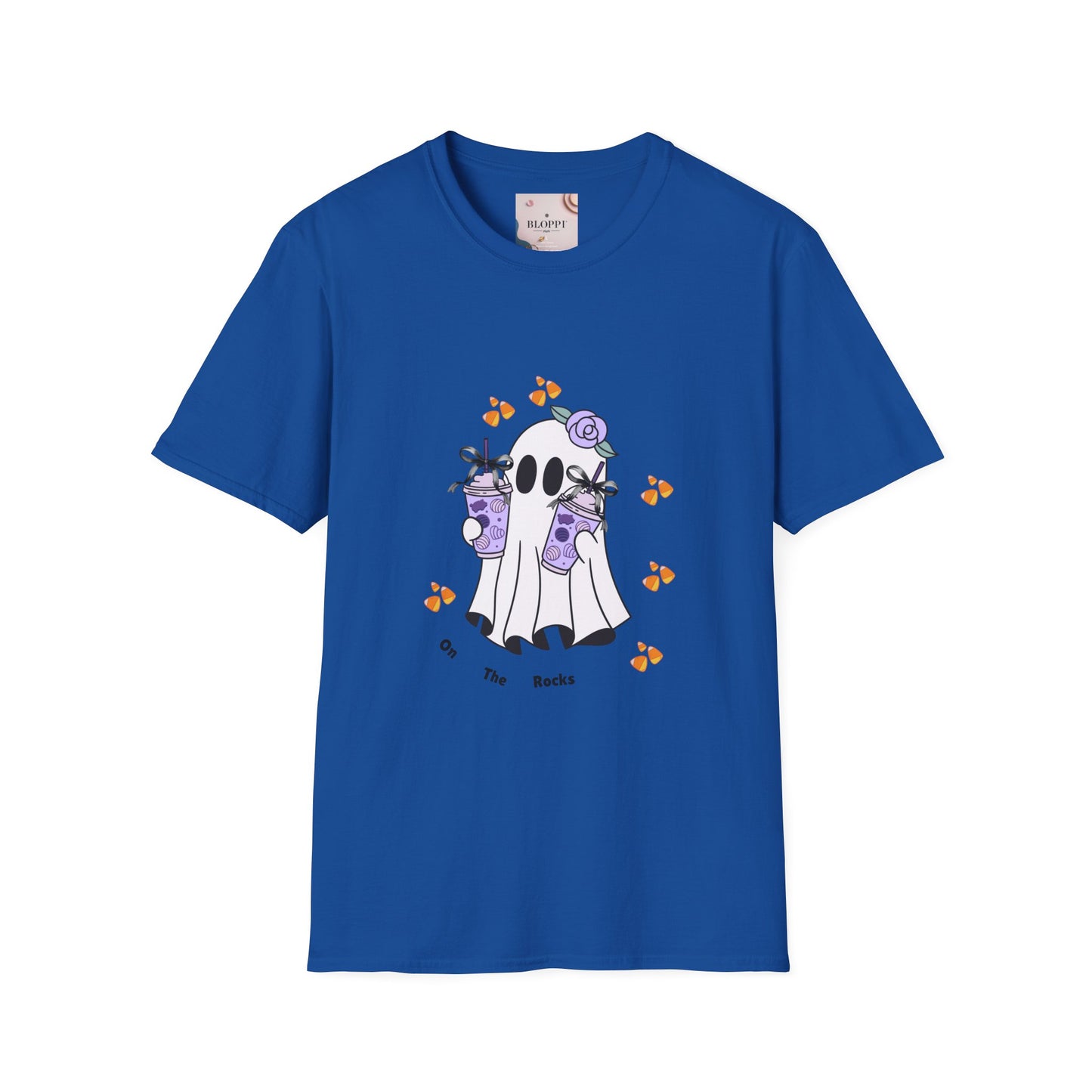 Halloween Ghost - On The Rocks Unisex T-Shirt