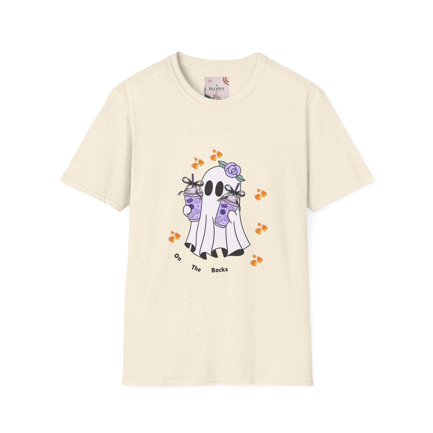 Halloween Ghost - On The Rocks Unisex T-Shirt