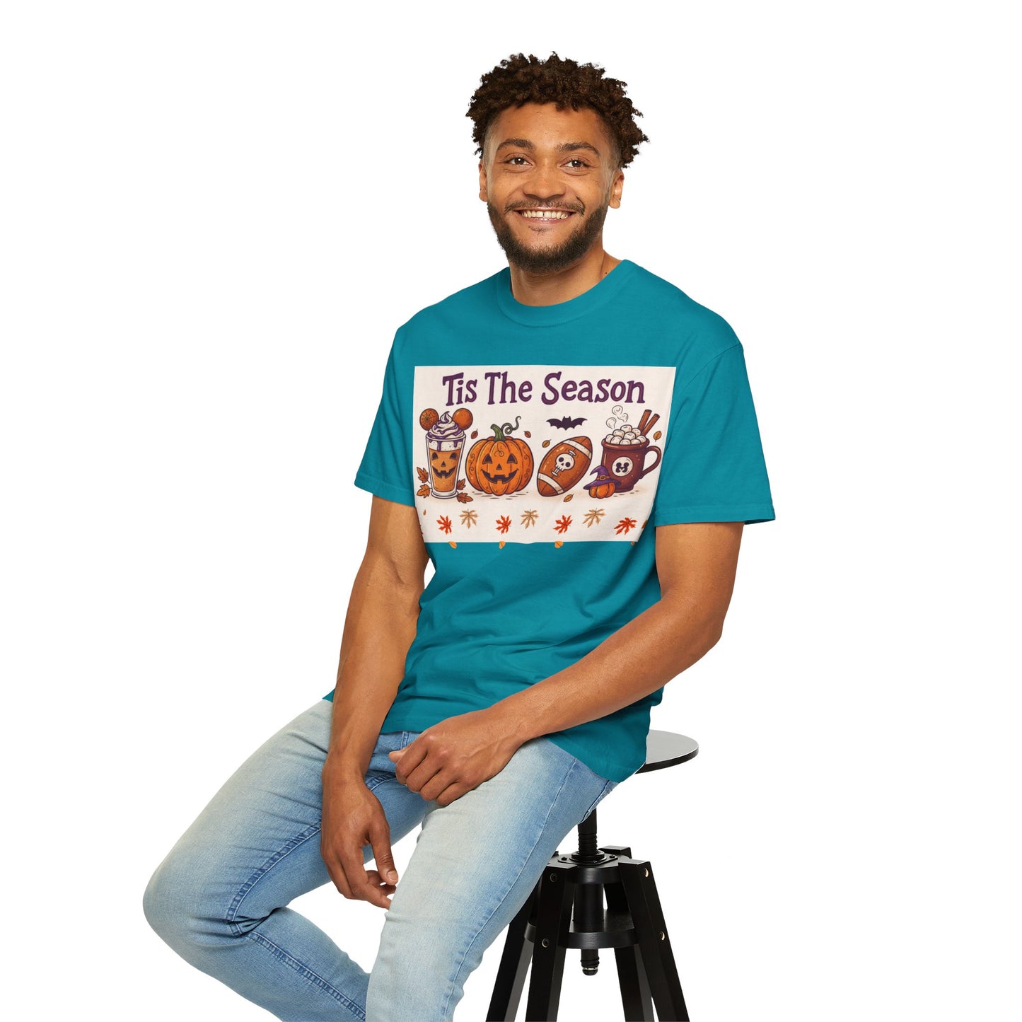 Halloween Pumpkin Unisex T-shirt, Cozy Fall Vibes Tee, Casual Holiday Apparel, Perfect for Autumn Celebrations, Gift for Halloween Lovers
