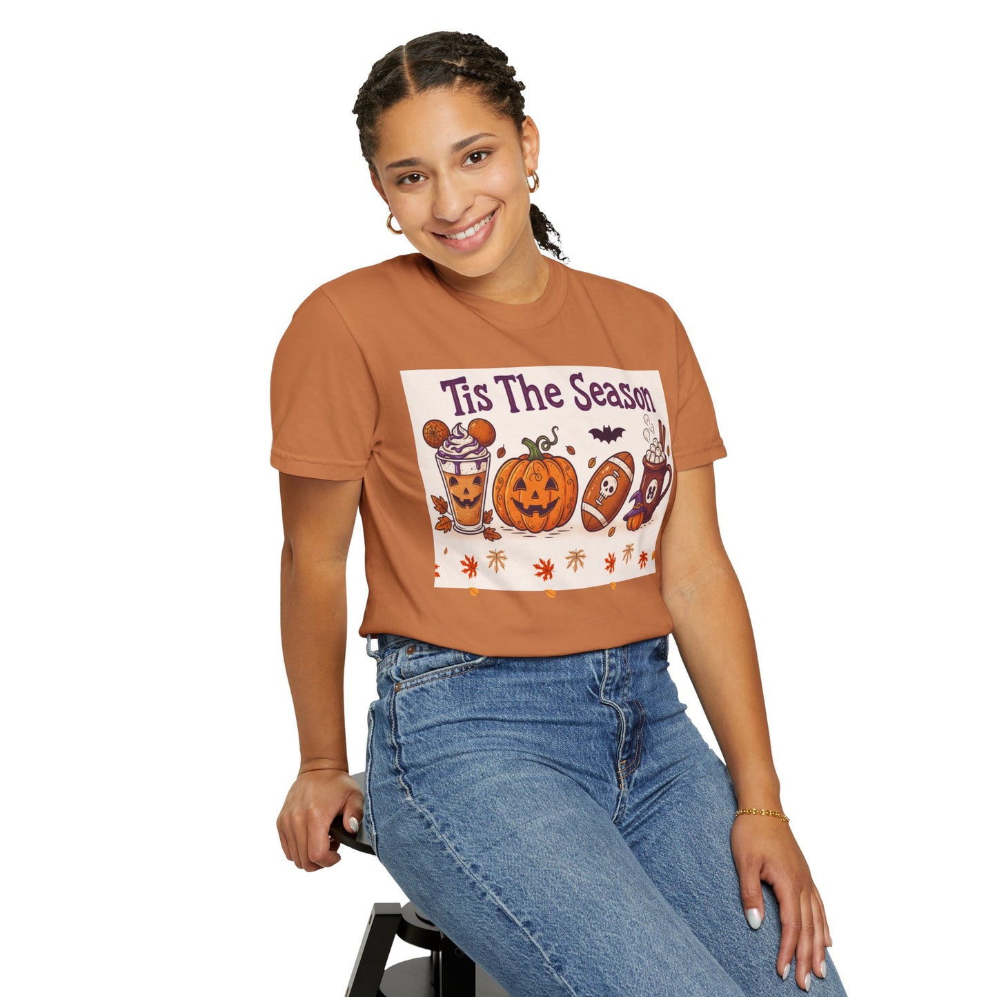 Halloween Pumpkin Unisex T-shirt, Cozy Fall Vibes Tee, Casual Holiday Apparel, Perfect for Autumn Celebrations, Gift for Halloween Lovers