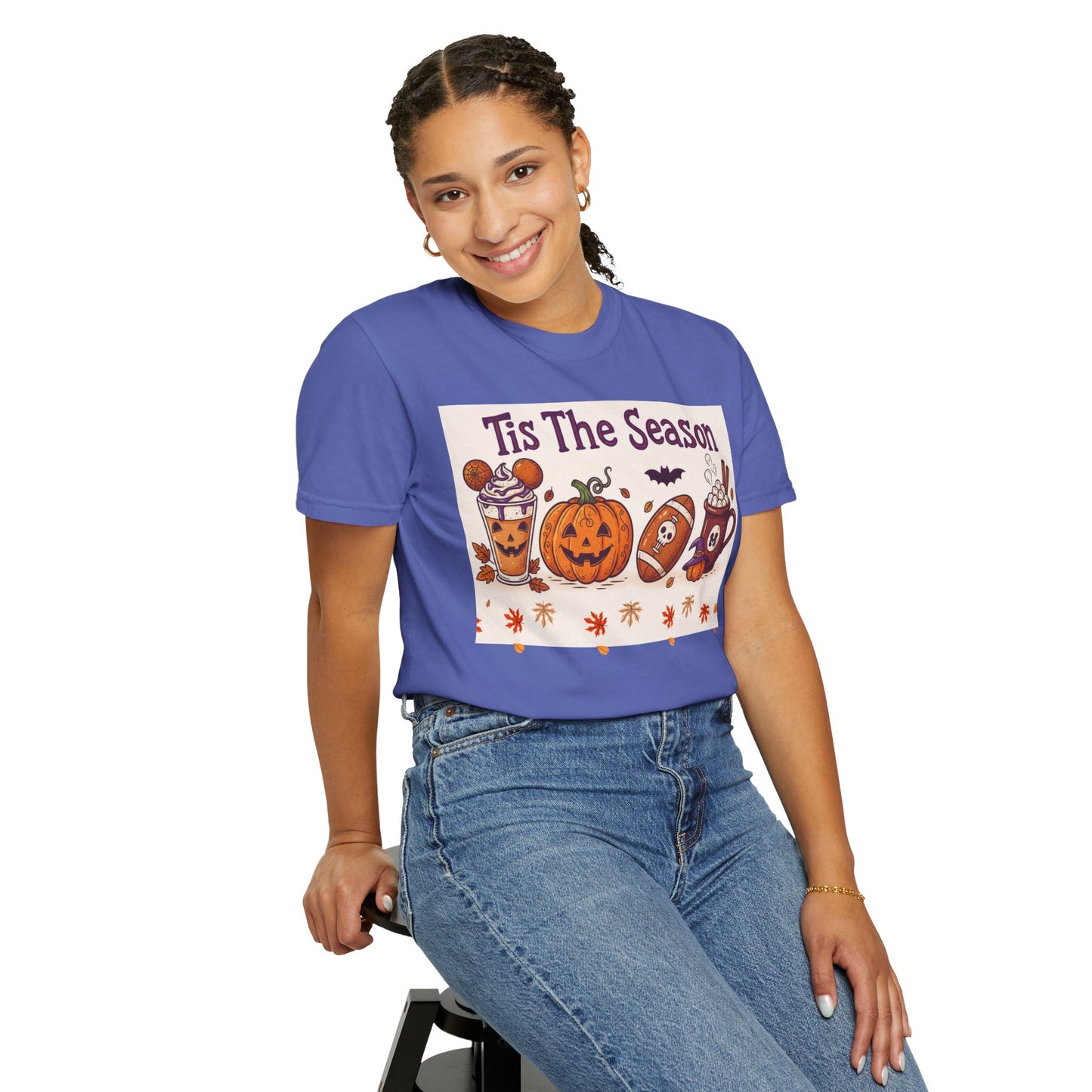Halloween Pumpkin Unisex T-shirt, Cozy Fall Vibes Tee, Casual Holiday Apparel, Perfect for Autumn Celebrations, Gift for Halloween Lovers