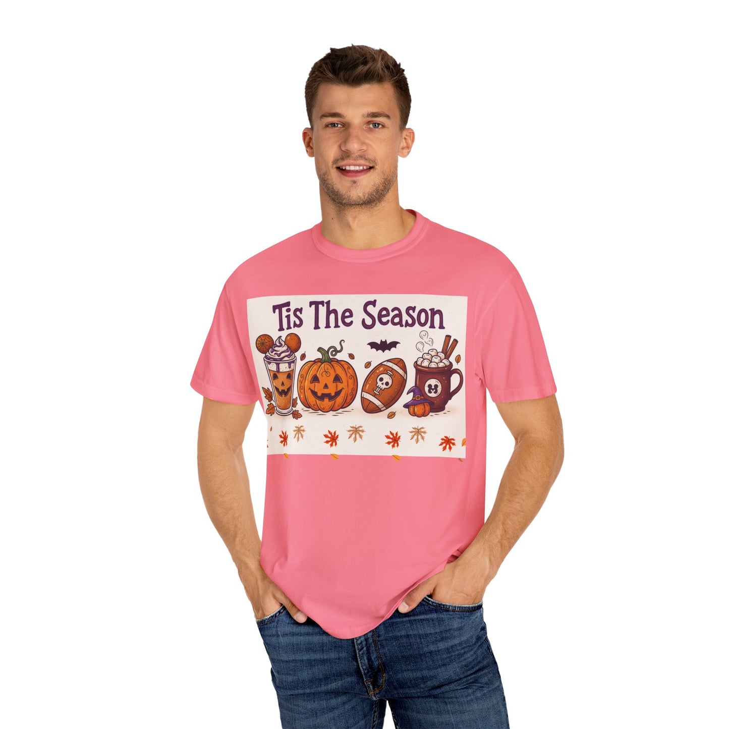 Halloween Pumpkin Unisex T-shirt, Cozy Fall Vibes Tee, Casual Holiday Apparel, Perfect for Autumn Celebrations, Gift for Halloween Lovers