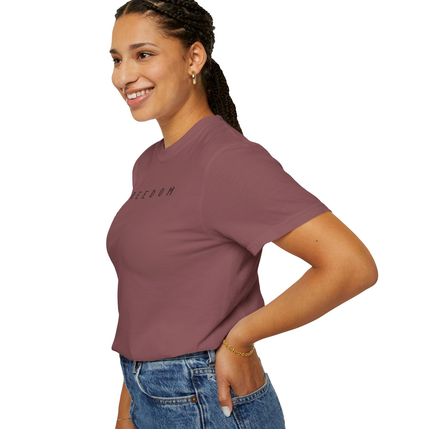Freedom Charlie Kirk Comfort Colors® Unisex Tee - Political Activist Shirt