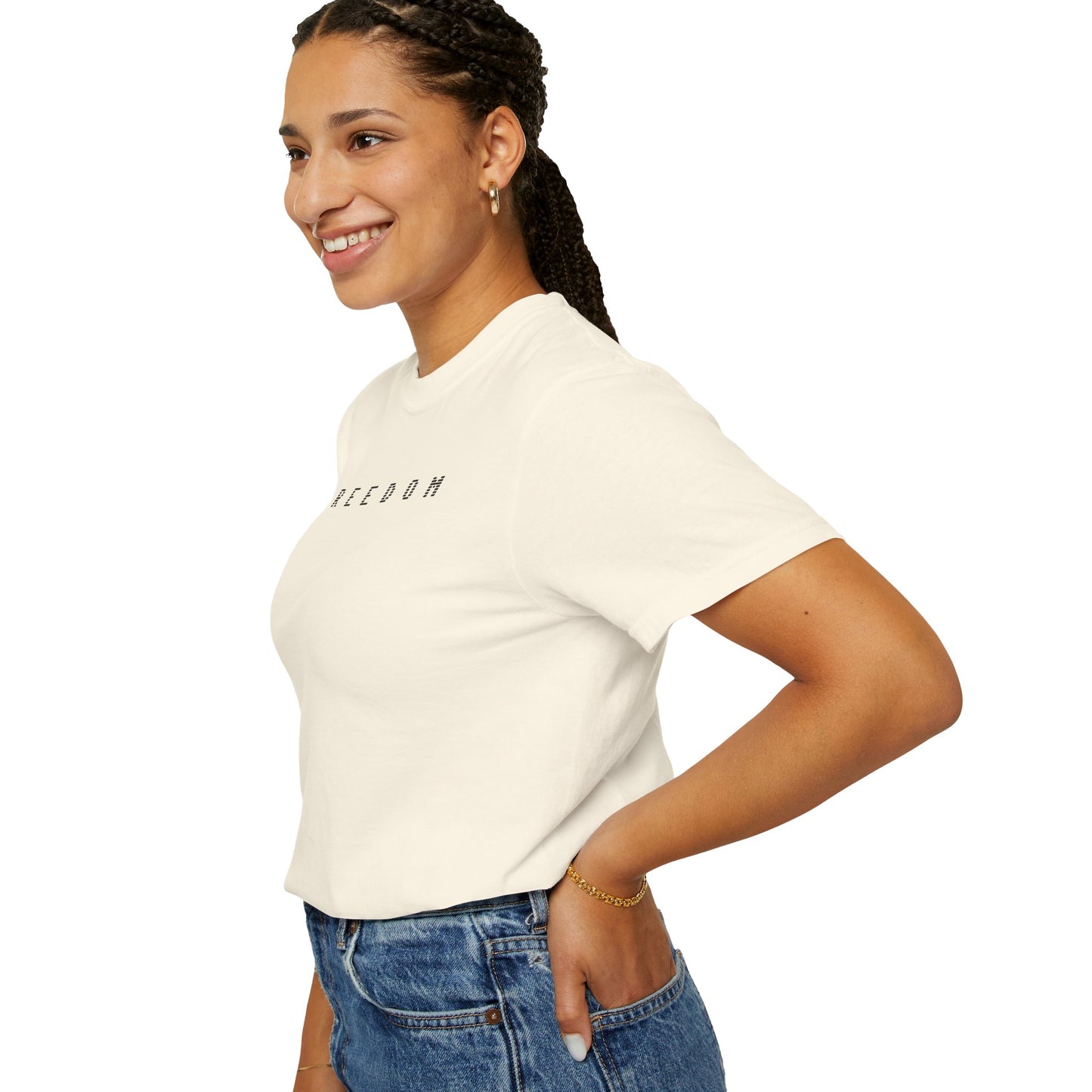Freedom Charlie Kirk Comfort Colors® Unisex Tee - Political Activist Shirt