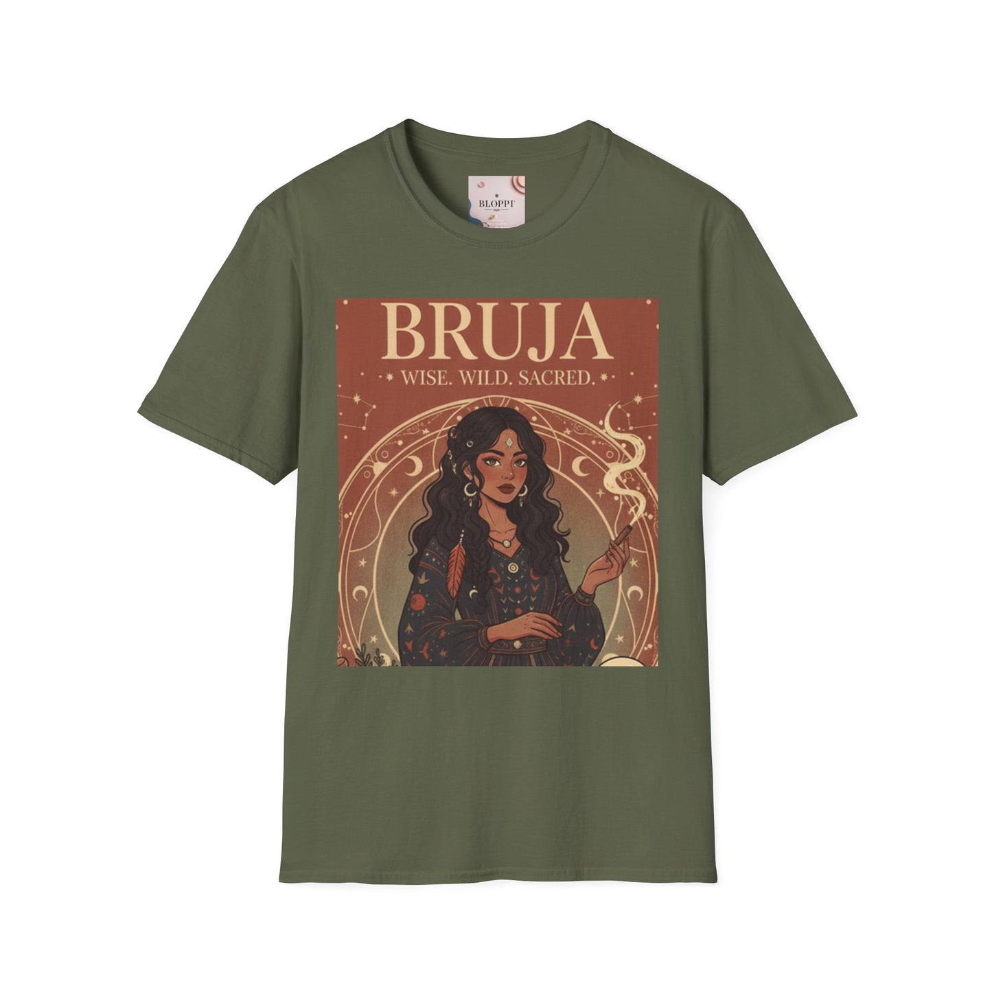 Latina Bruja Softstyle T-Shirt - Hispanic Heritage Feminist Gift