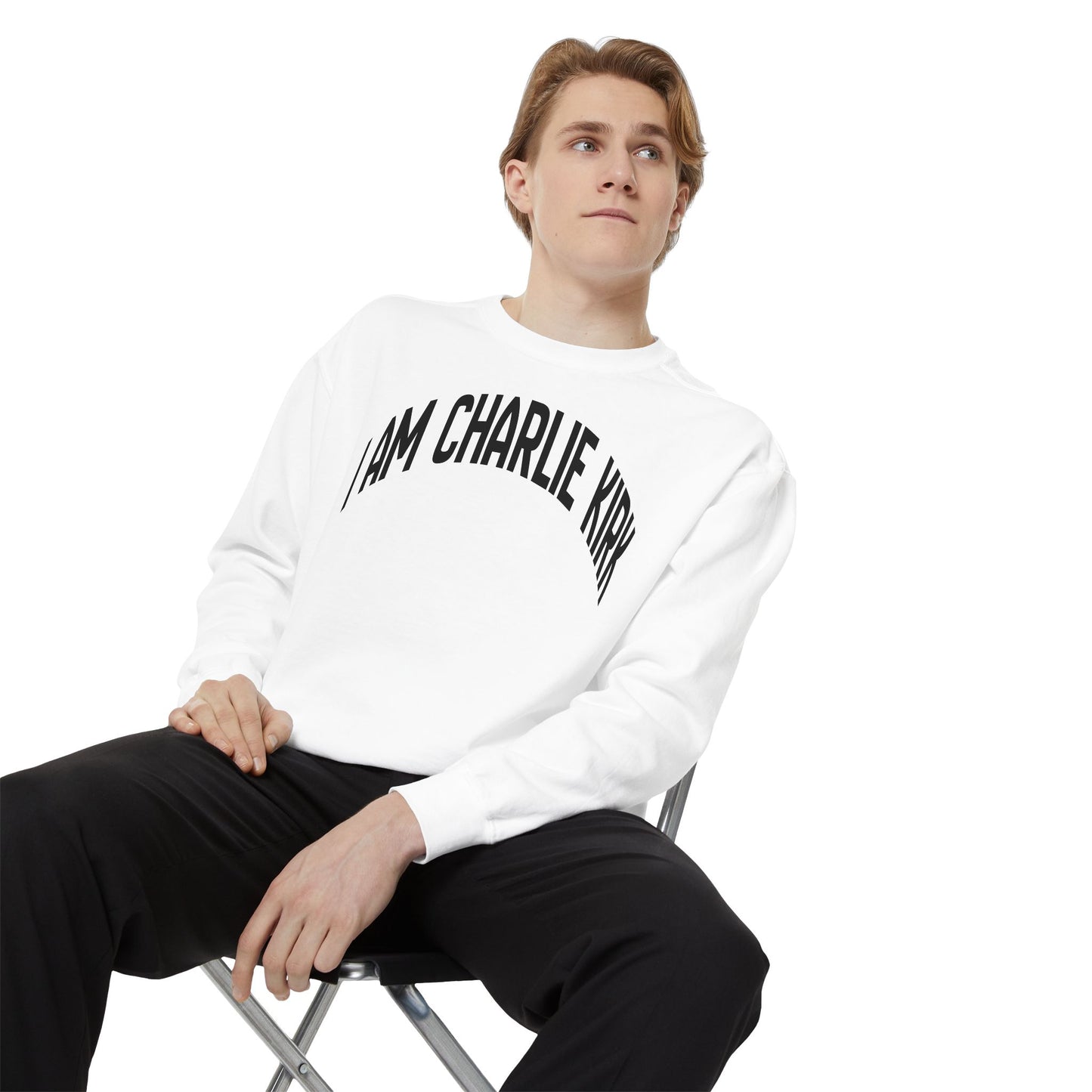 Trendy Unisex Sweatshirt - Casual, Gift for Friends, Cozy Apparel, Everyday Wear, Statement Fashion
