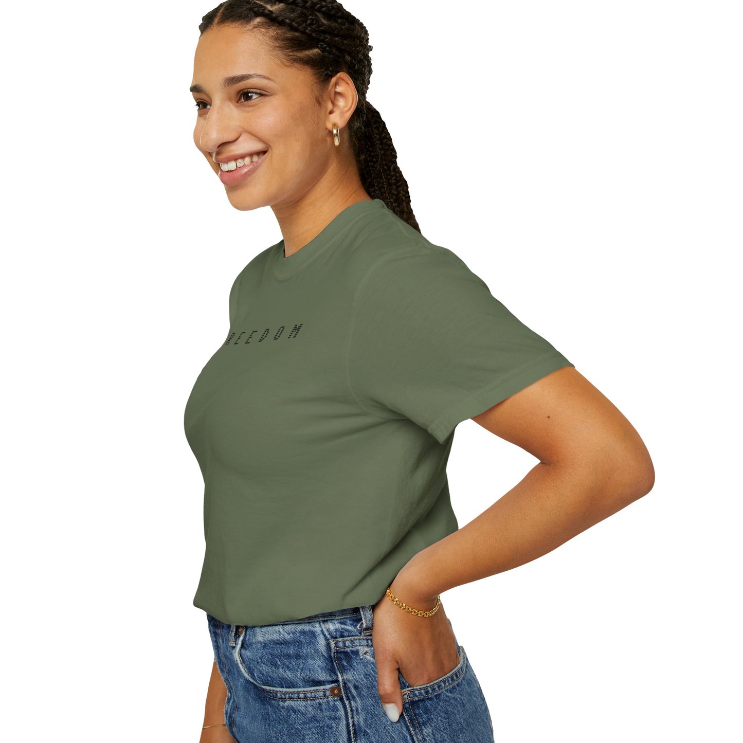 Freedom Charlie Kirk Comfort Colors® Unisex Tee - Political Activist Shirt