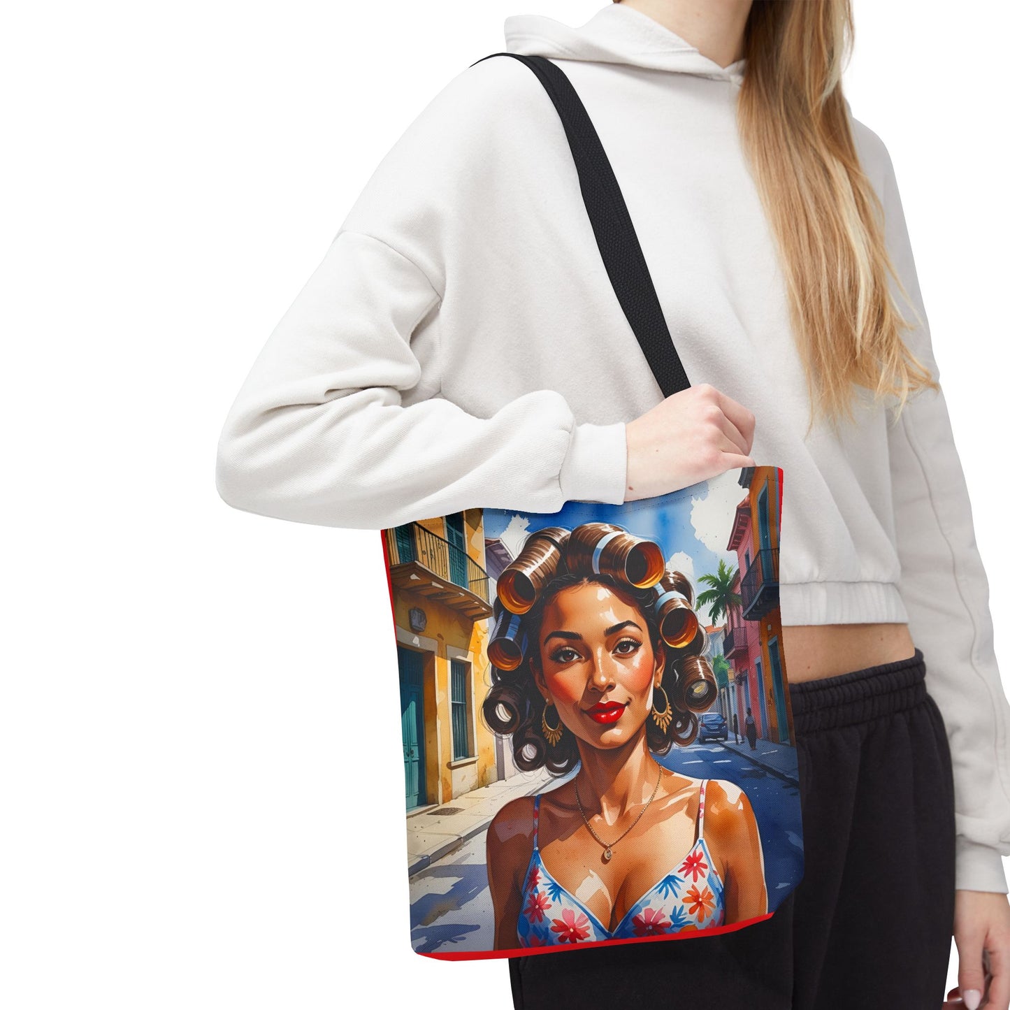 Vibrant Art Tote Bag | Statement Bag, Gift for Her, Beach Accessory, Shopping Bag, Festival Tote