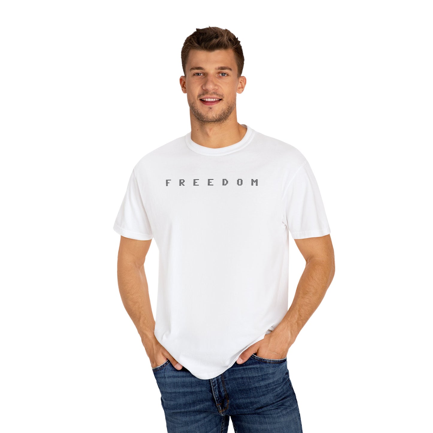 Freedom Charlie Kirk Comfort Colors® Unisex Tee - Political Activist Shirt