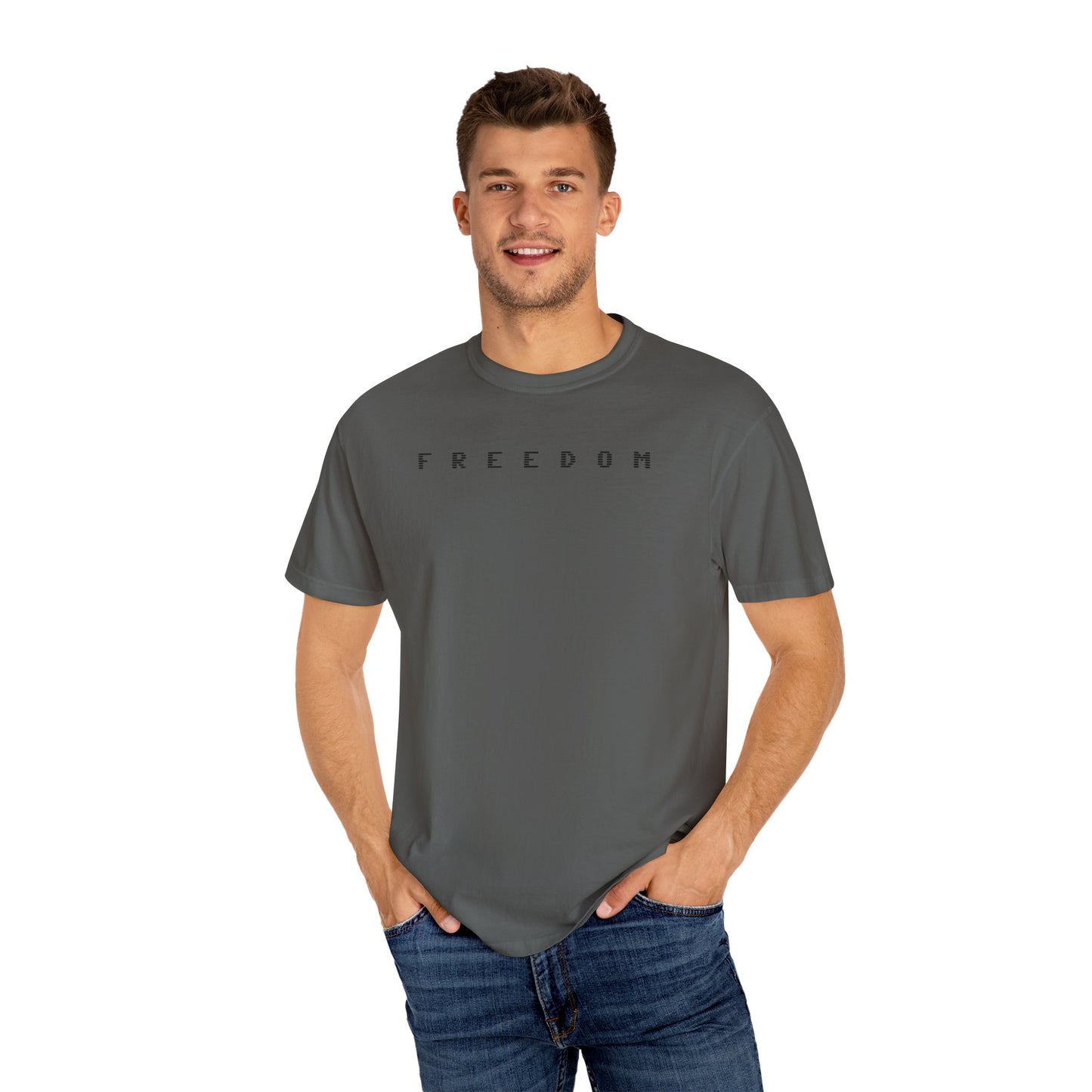 Freedom Charlie Kirk Comfort Colors® Unisex Tee - Political Activist Shirt