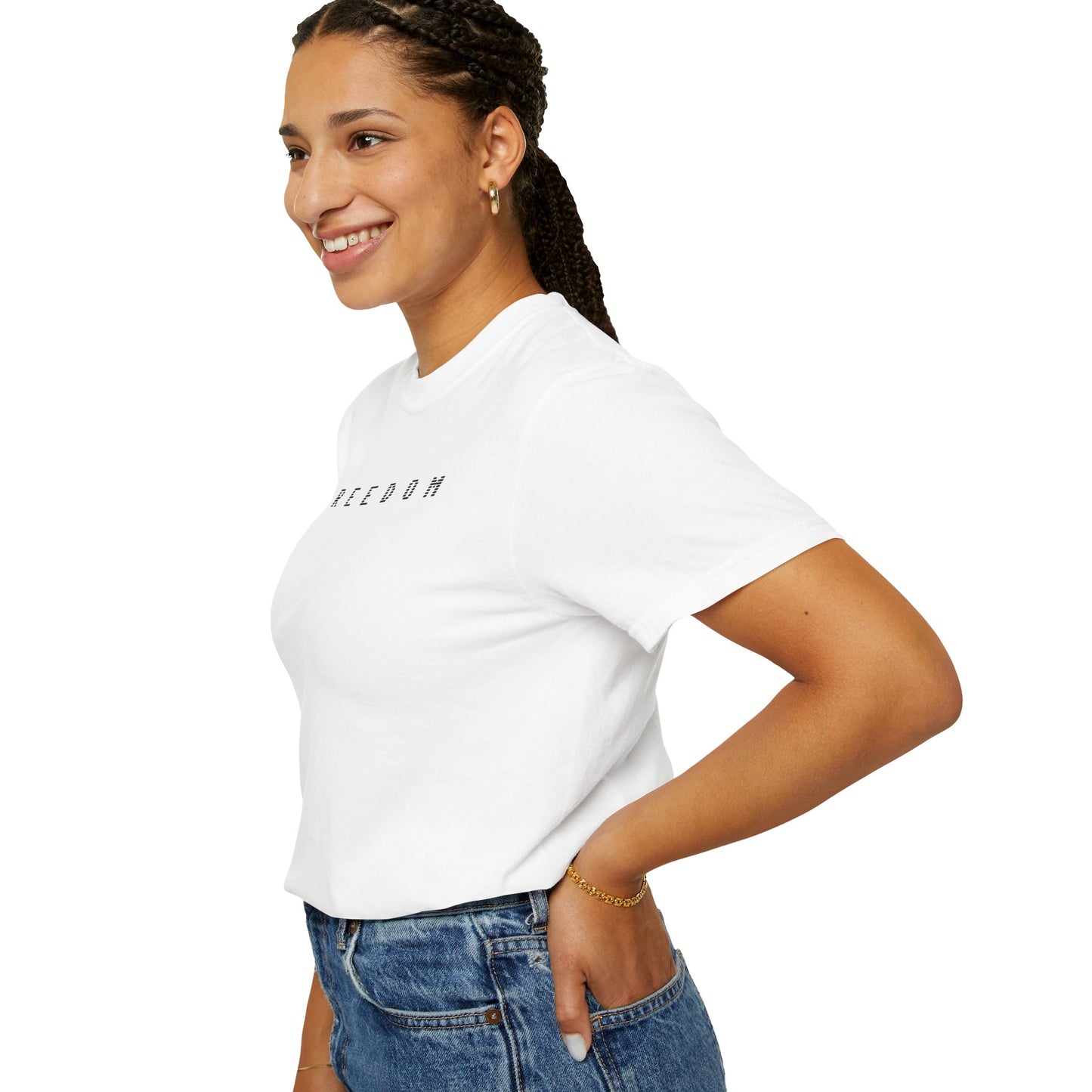 Freedom Charlie Kirk Comfort Colors® Unisex Tee - Political Activist Shirt