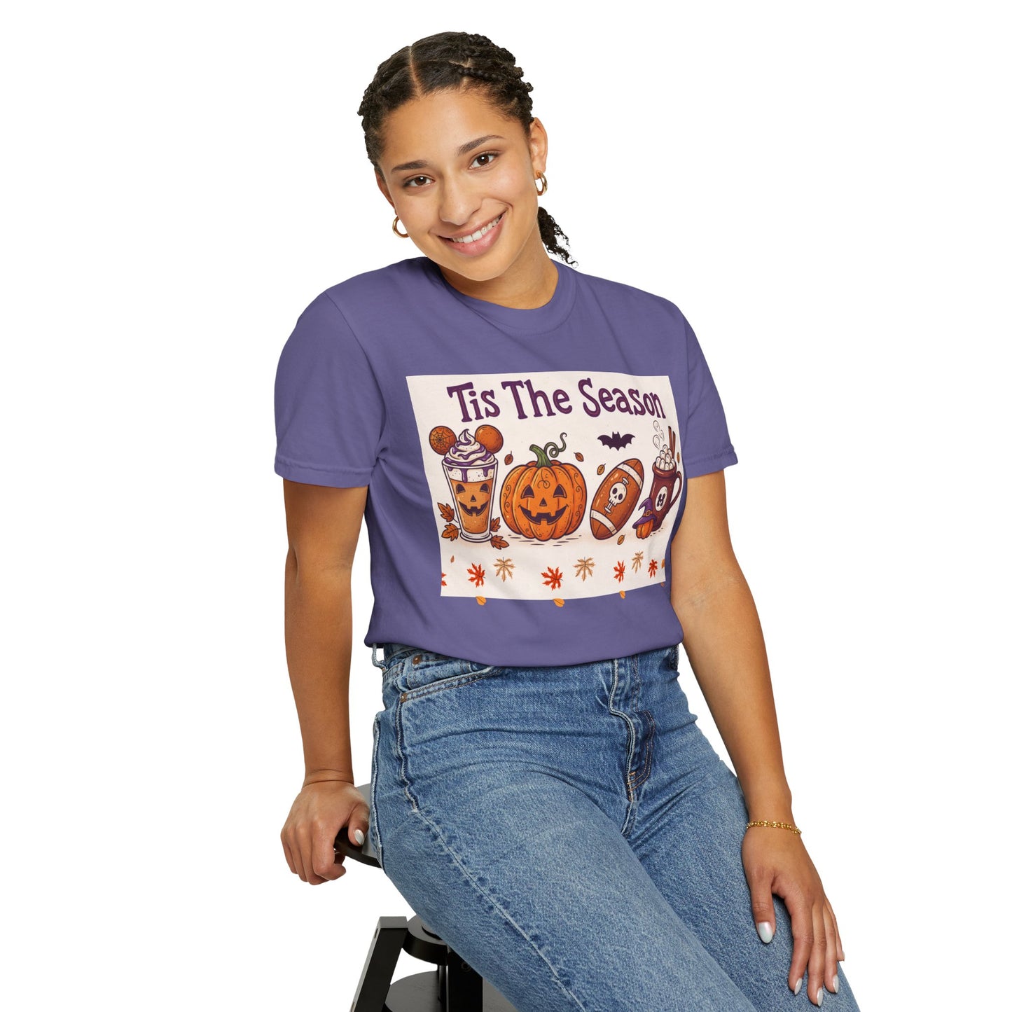 Halloween Pumpkin Unisex T-shirt, Cozy Fall Vibes Tee, Casual Holiday Apparel, Perfect for Autumn Celebrations, Gift for Halloween Lovers