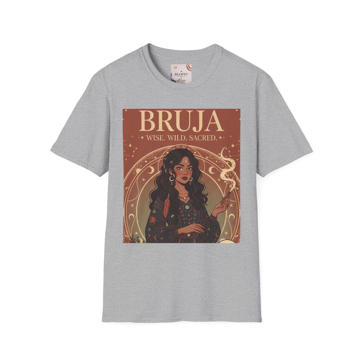 Latina Bruja Softstyle T-Shirt - Hispanic Heritage Feminist Gift