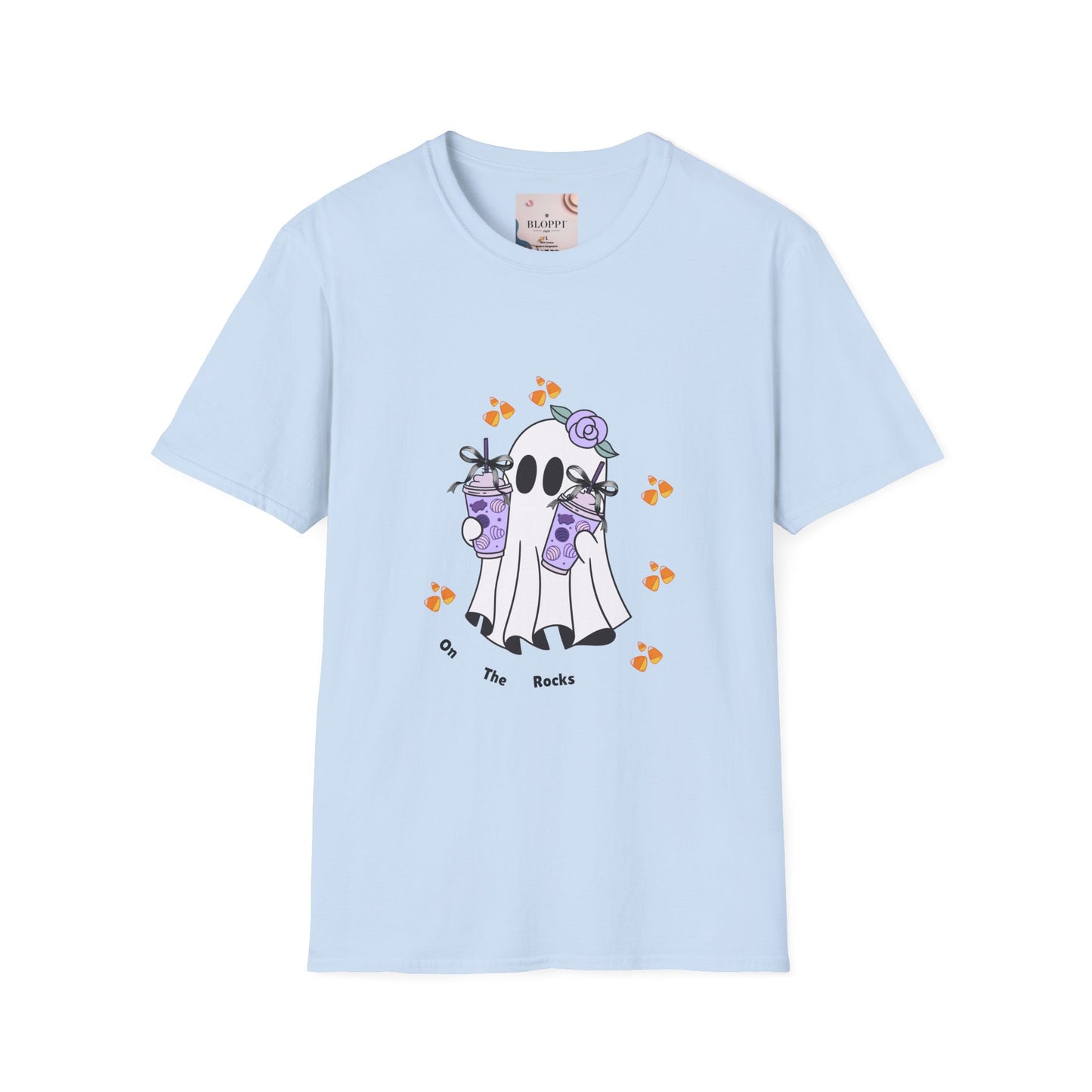 Halloween Ghost - On The Rocks Unisex T-Shirt