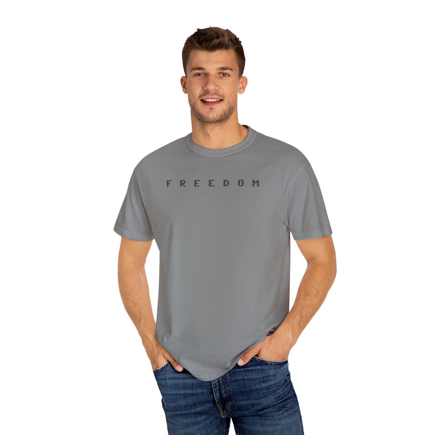 Freedom Charlie Kirk Comfort Colors® Unisex Tee - Political Activist Shirt