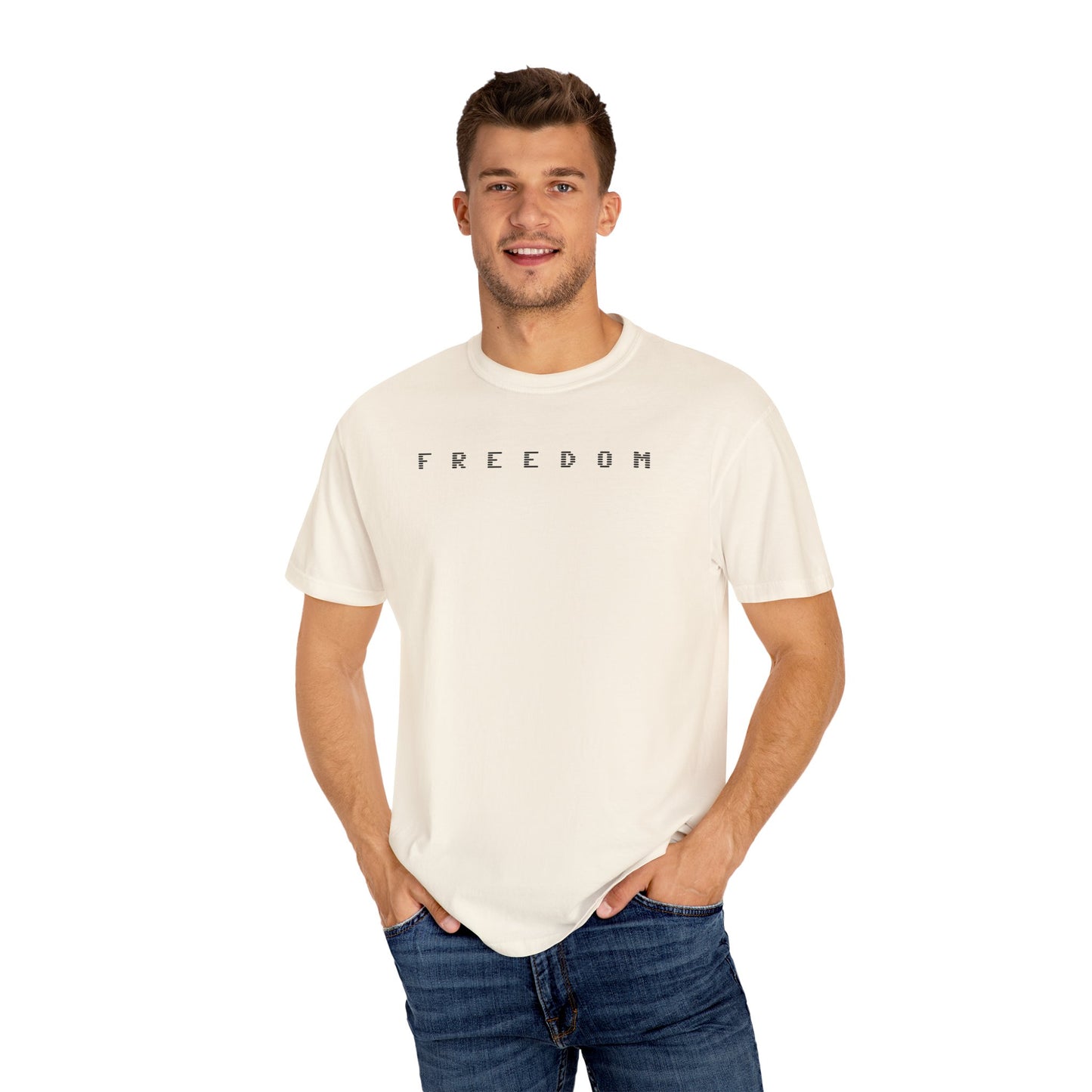 Freedom Charlie Kirk Comfort Colors® Unisex Tee - Political Activist Shirt