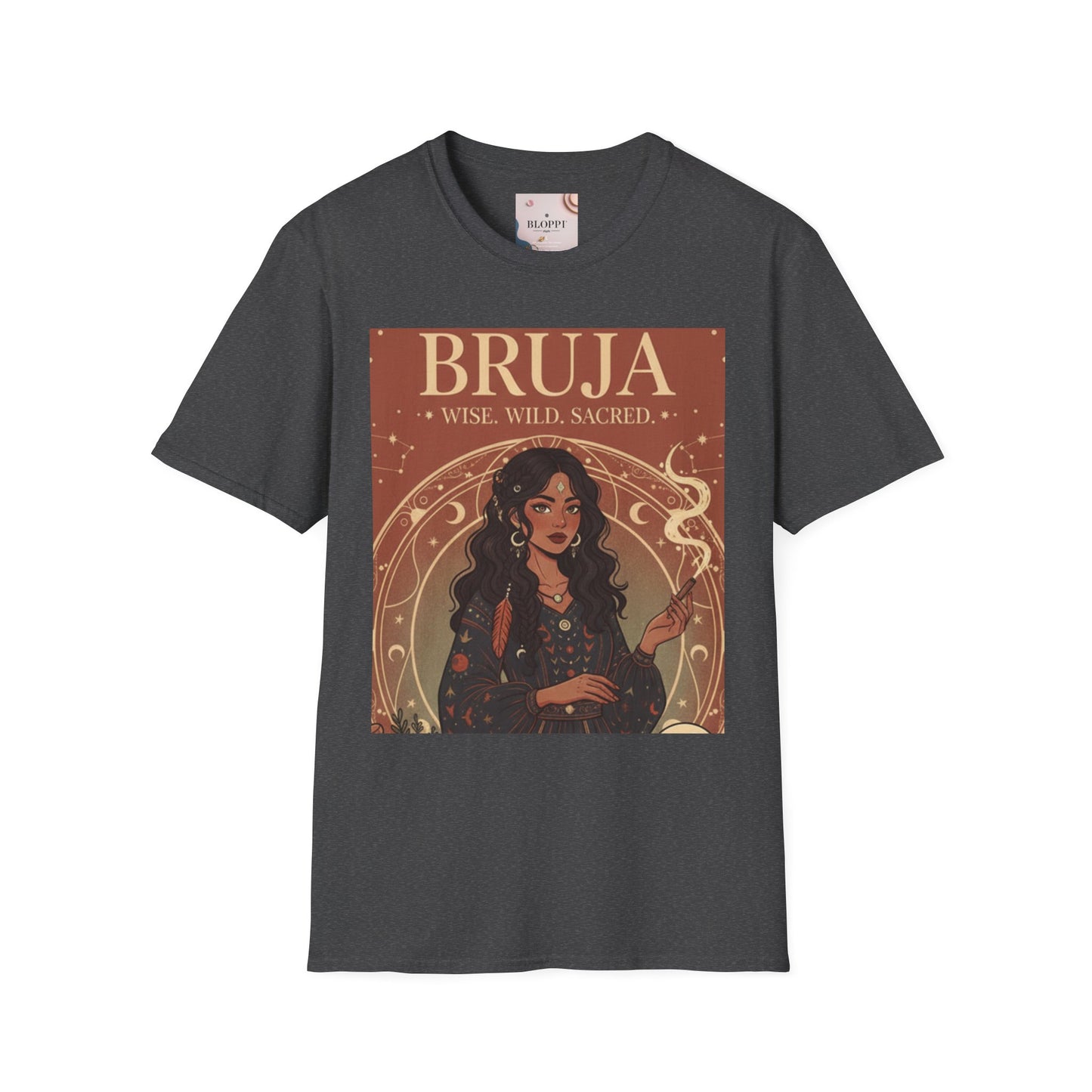 Latina Bruja Softstyle T-Shirt - Hispanic Heritage Feminist Gift