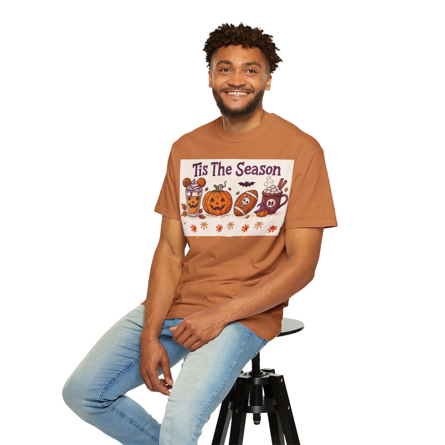 Halloween Pumpkin Unisex T-shirt, Cozy Fall Vibes Tee, Casual Holiday Apparel, Perfect for Autumn Celebrations, Gift for Halloween Lovers