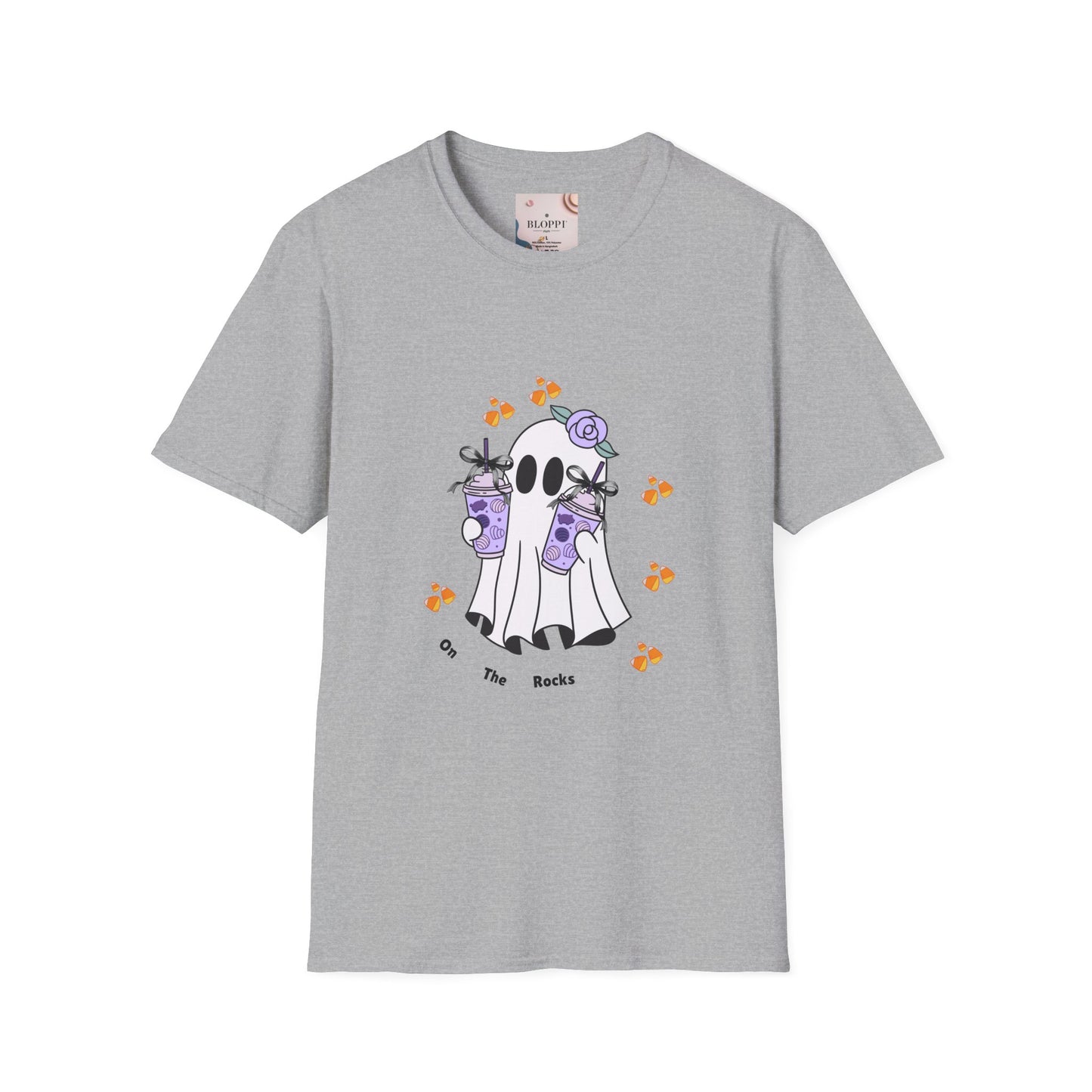Halloween Ghost - On The Rocks Unisex T-Shirt