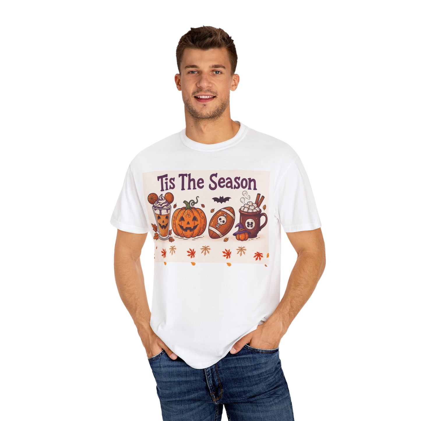 Halloween Pumpkin Unisex T-shirt, Cozy Fall Vibes Tee, Casual Holiday Apparel, Perfect for Autumn Celebrations, Gift for Halloween Lovers