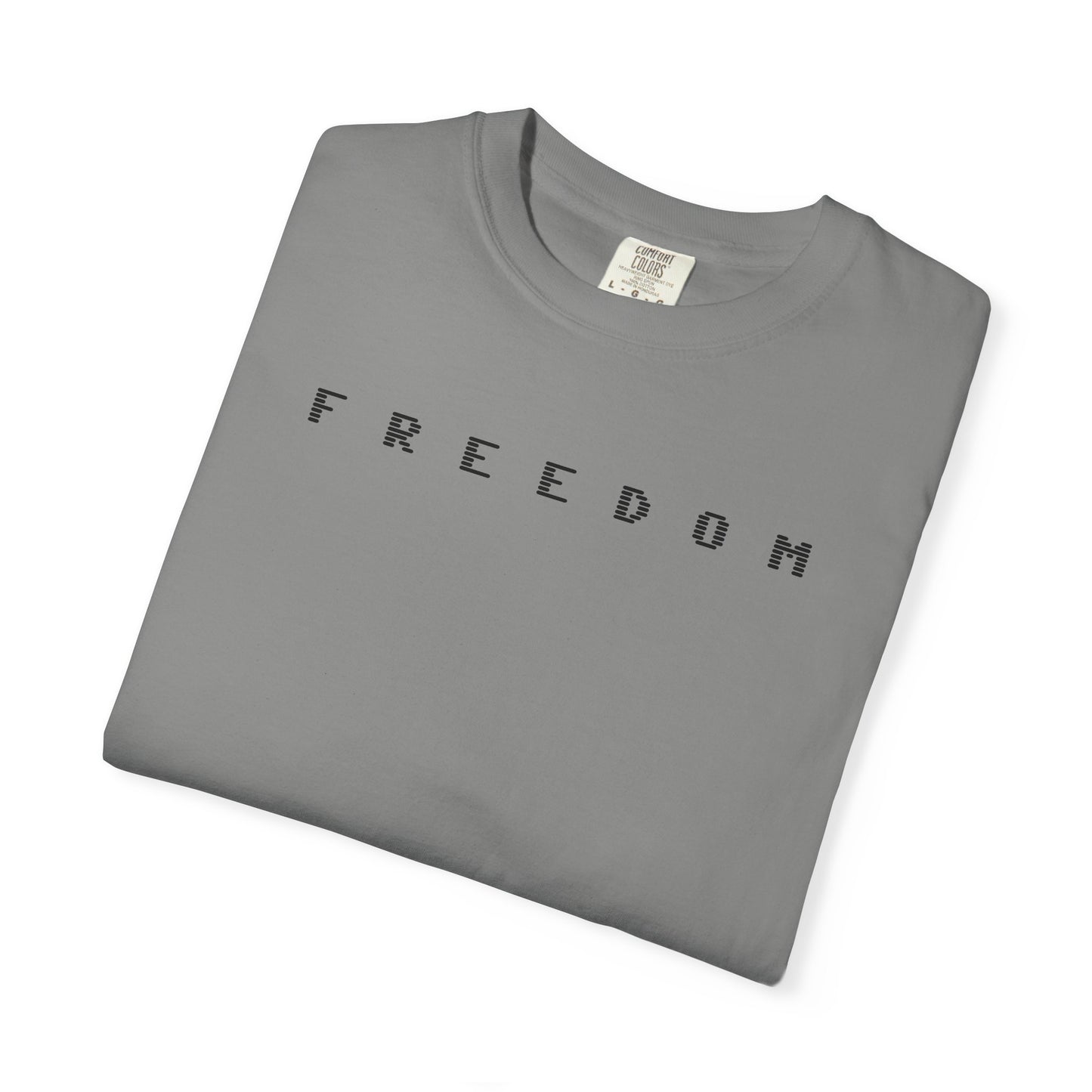 Freedom Charlie Kirk Comfort Colors® Unisex Tee - Political Activist Shirt
