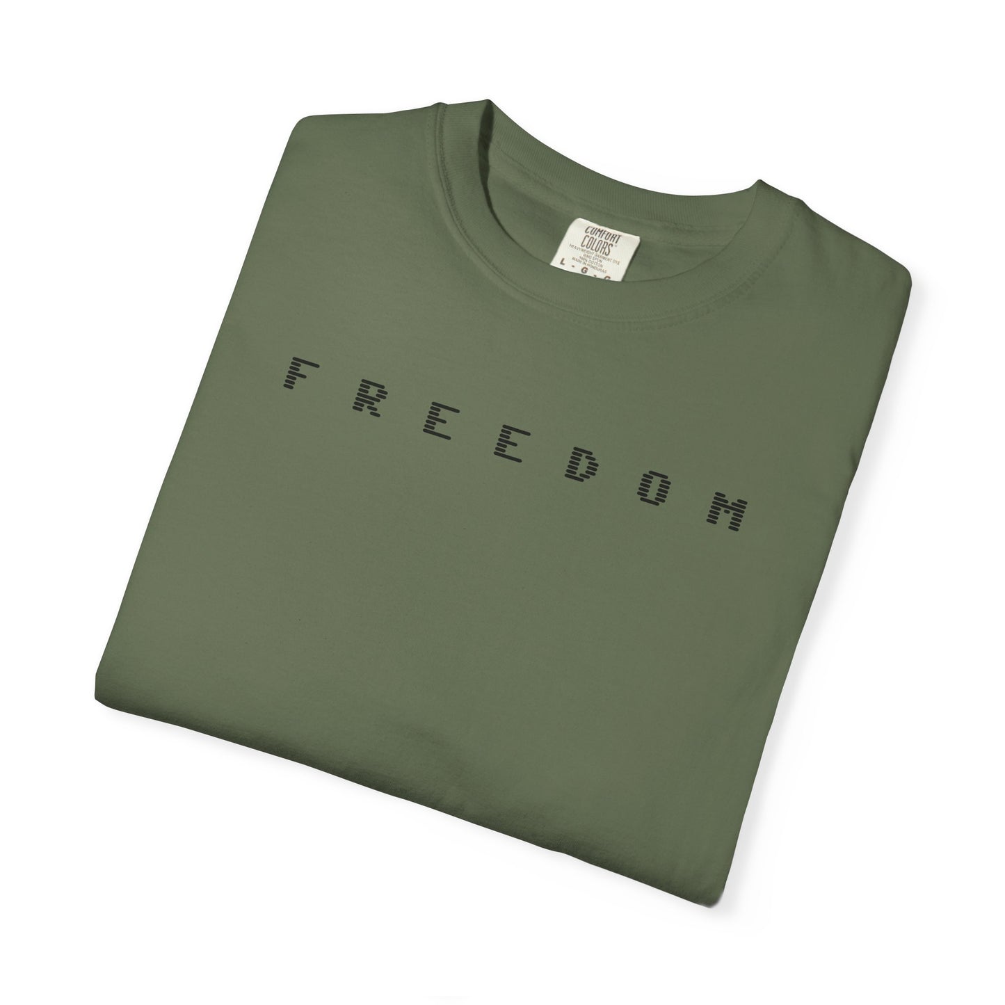 Freedom Charlie Kirk Comfort Colors® Unisex Tee - Political Activist Shirt