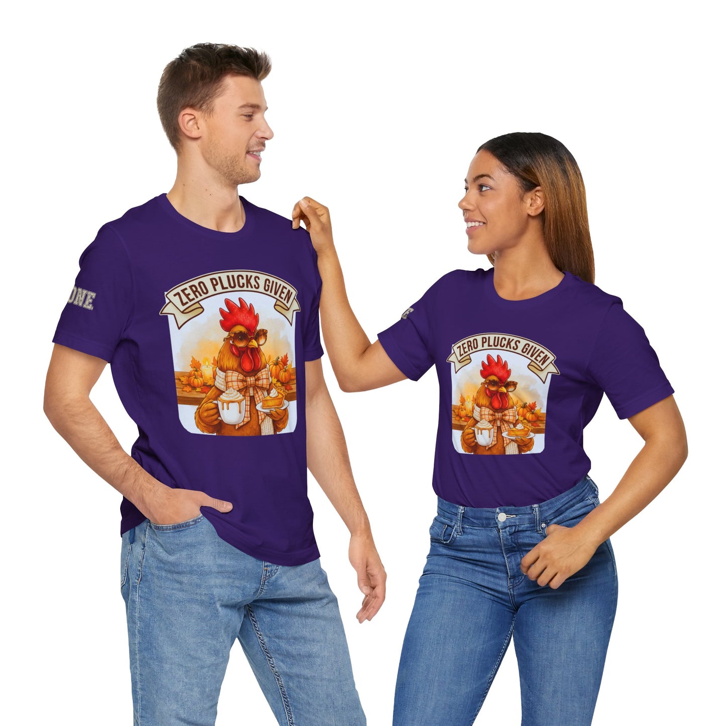 Rooster Pumpkin Pie Coffee Lover Tee - Thanksgiving Gift for Her