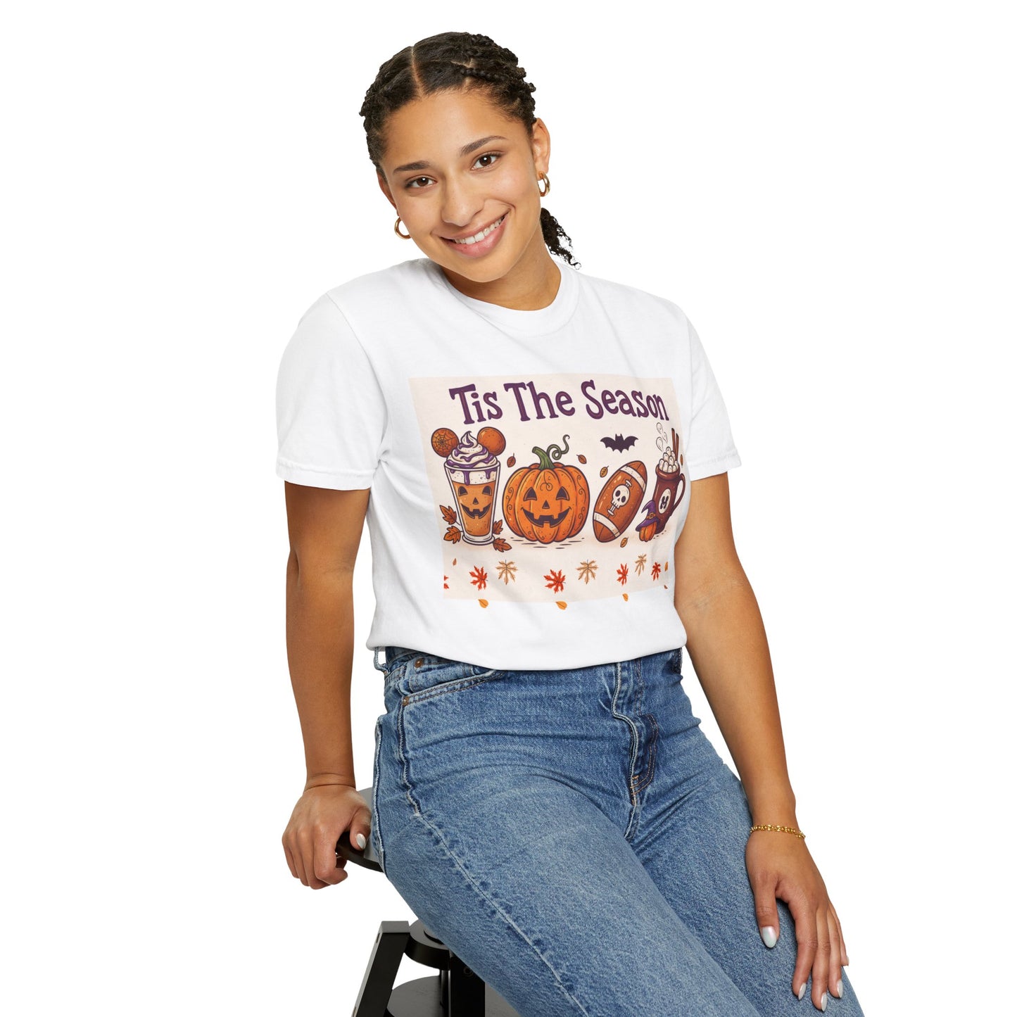 Halloween Pumpkin Unisex T-shirt, Cozy Fall Vibes Tee, Casual Holiday Apparel, Perfect for Autumn Celebrations, Gift for Halloween Lovers