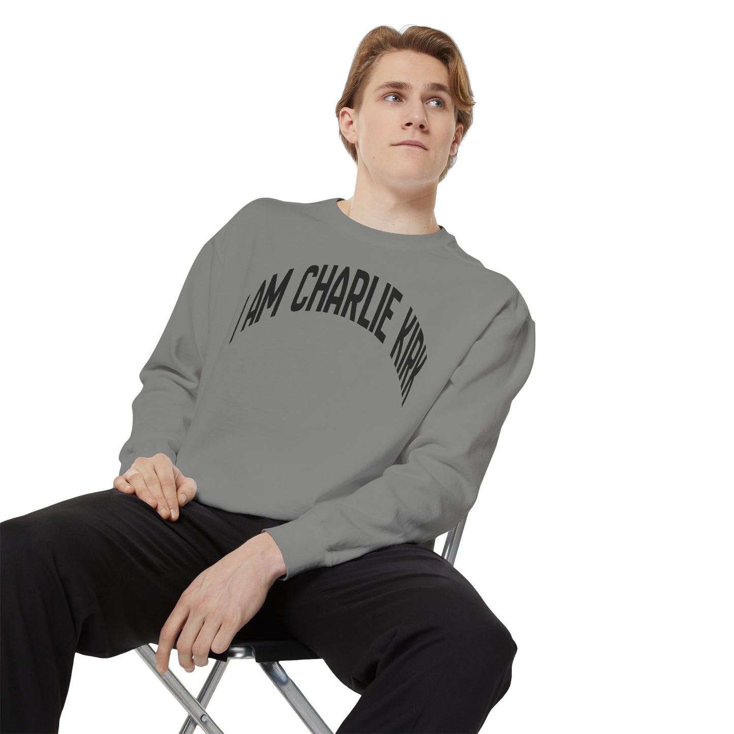 Trendy Unisex Sweatshirt - Casual, Gift for Friends, Cozy Apparel, Everyday Wear, Statement Fashion