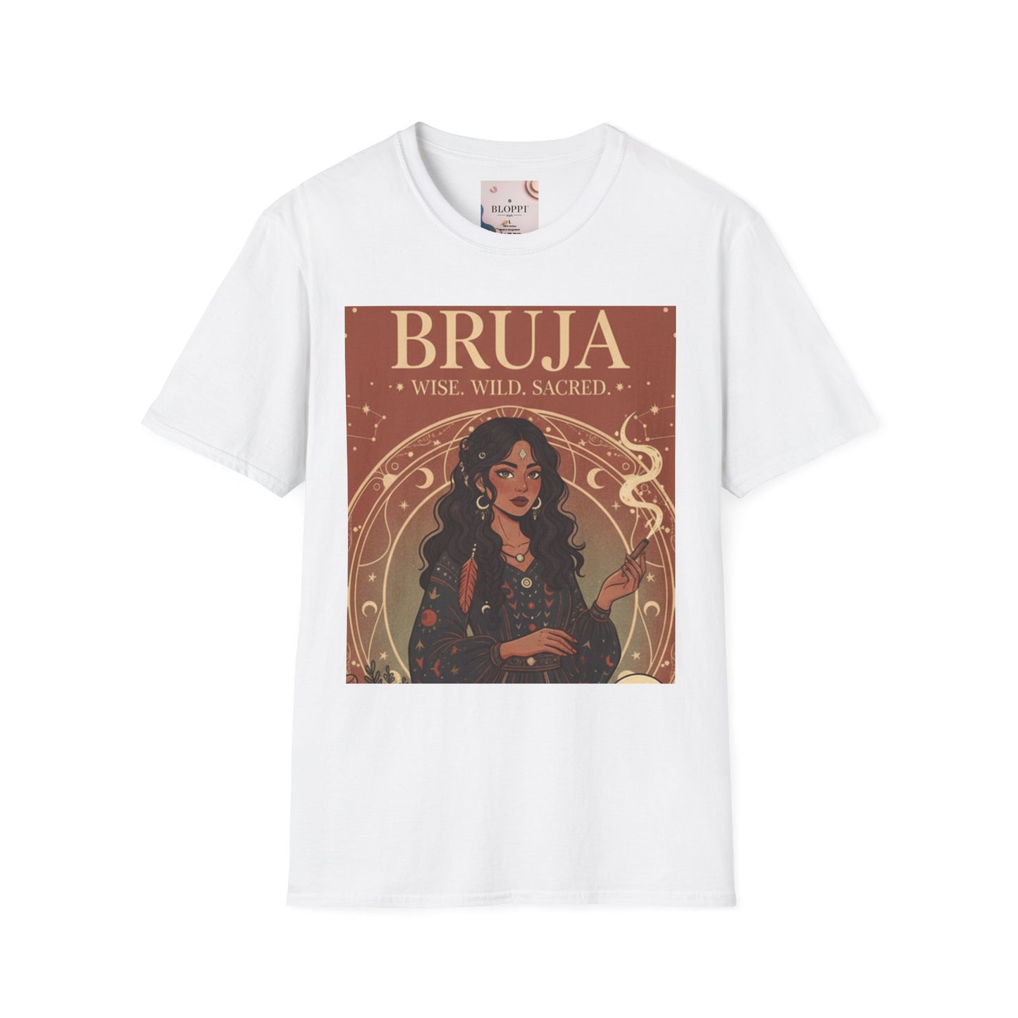 Latina Bruja Softstyle T-Shirt - Hispanic Heritage Feminist Gift