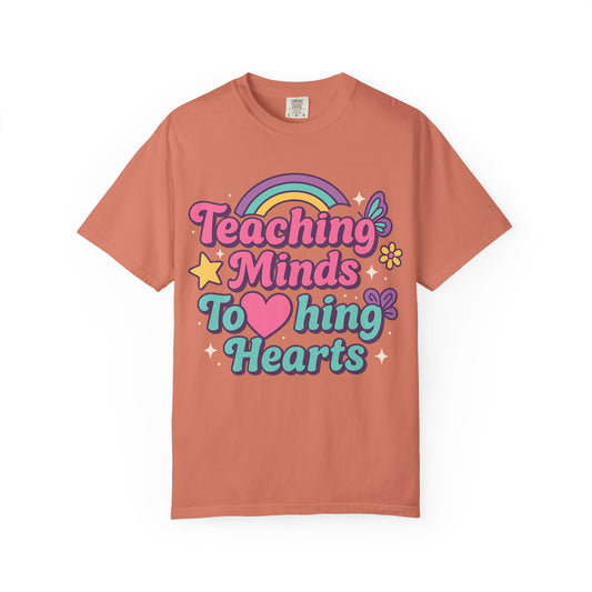 Rainbow Teaching T-Shirt, Unisex Tee, Gift for Teachers, Classroom Apparel, Fun Educational Style