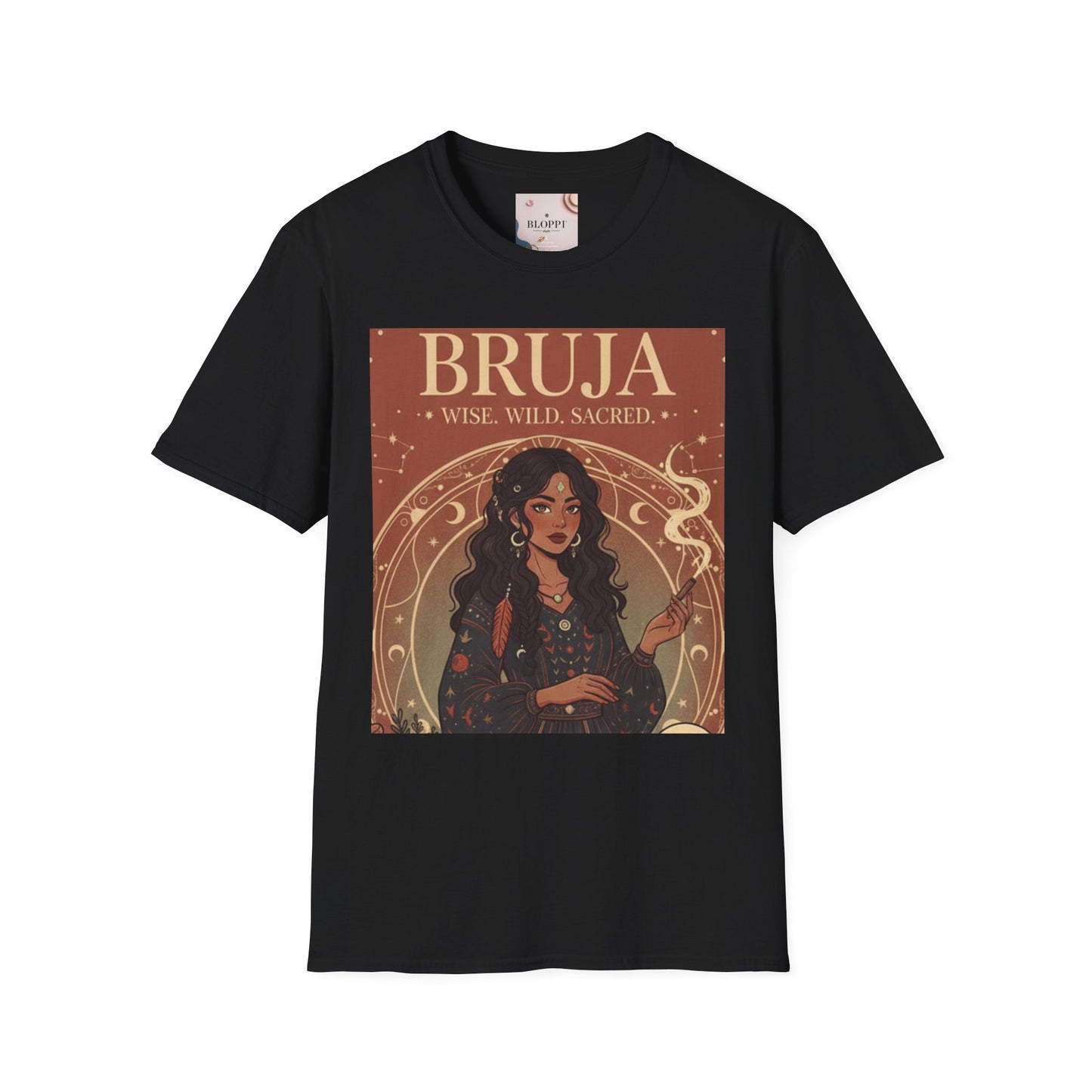 Latina Bruja Softstyle T-Shirt - Hispanic Heritage Feminist Gift