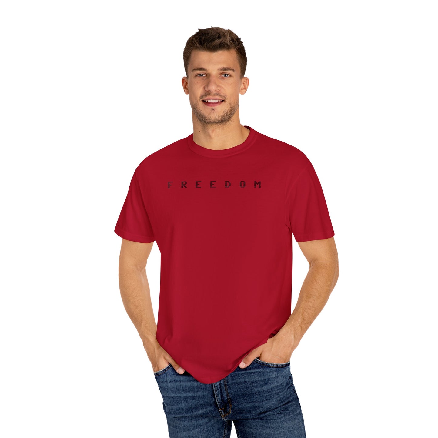 Freedom Charlie Kirk Comfort Colors® Unisex Tee - Political Activist Shirt