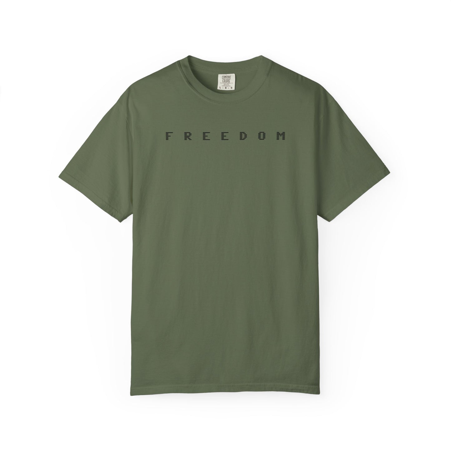 Freedom Charlie Kirk Comfort Colors® Unisex Tee - Political Activist Shirt