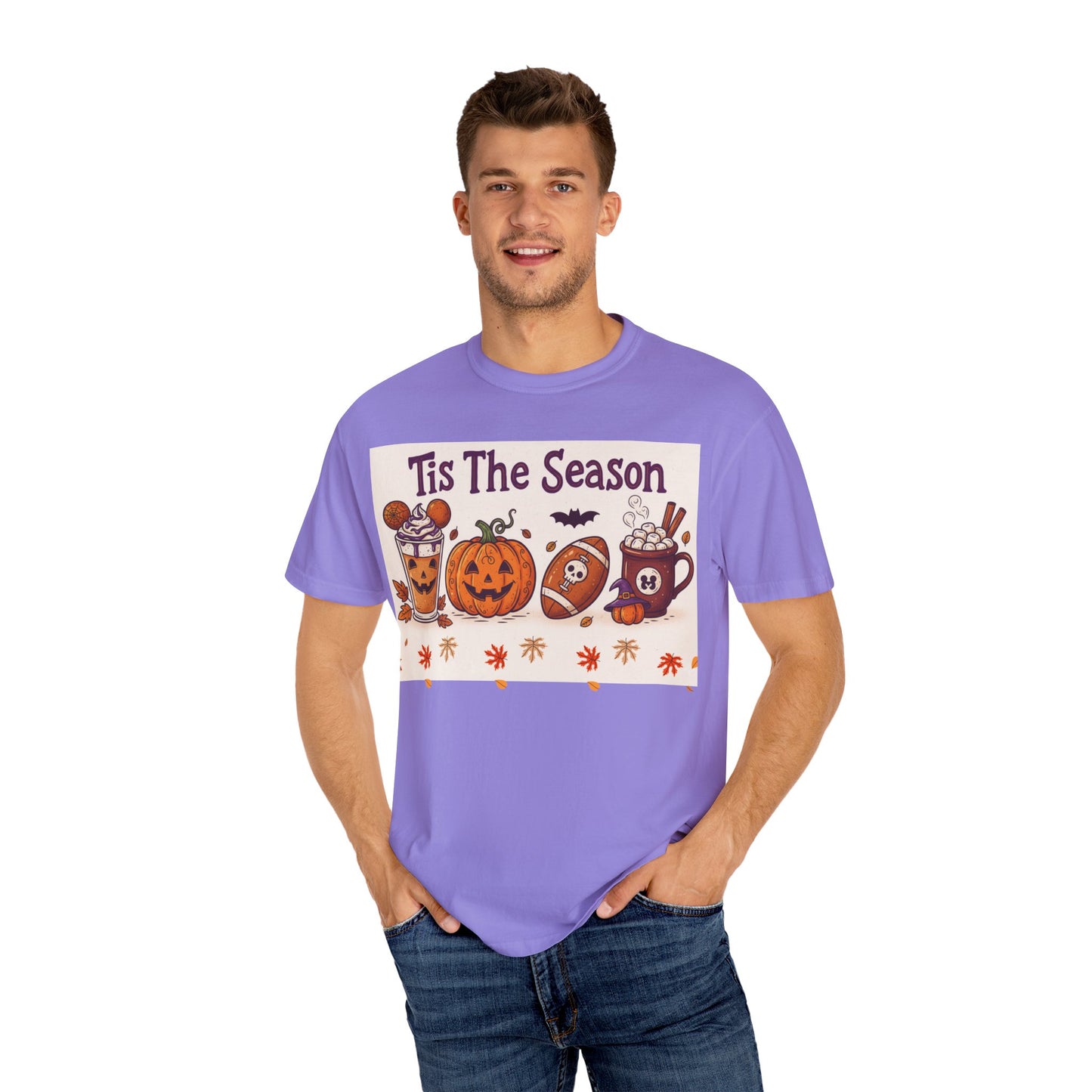 Halloween Pumpkin Unisex T-shirt, Cozy Fall Vibes Tee, Casual Holiday Apparel, Perfect for Autumn Celebrations, Gift for Halloween Lovers
