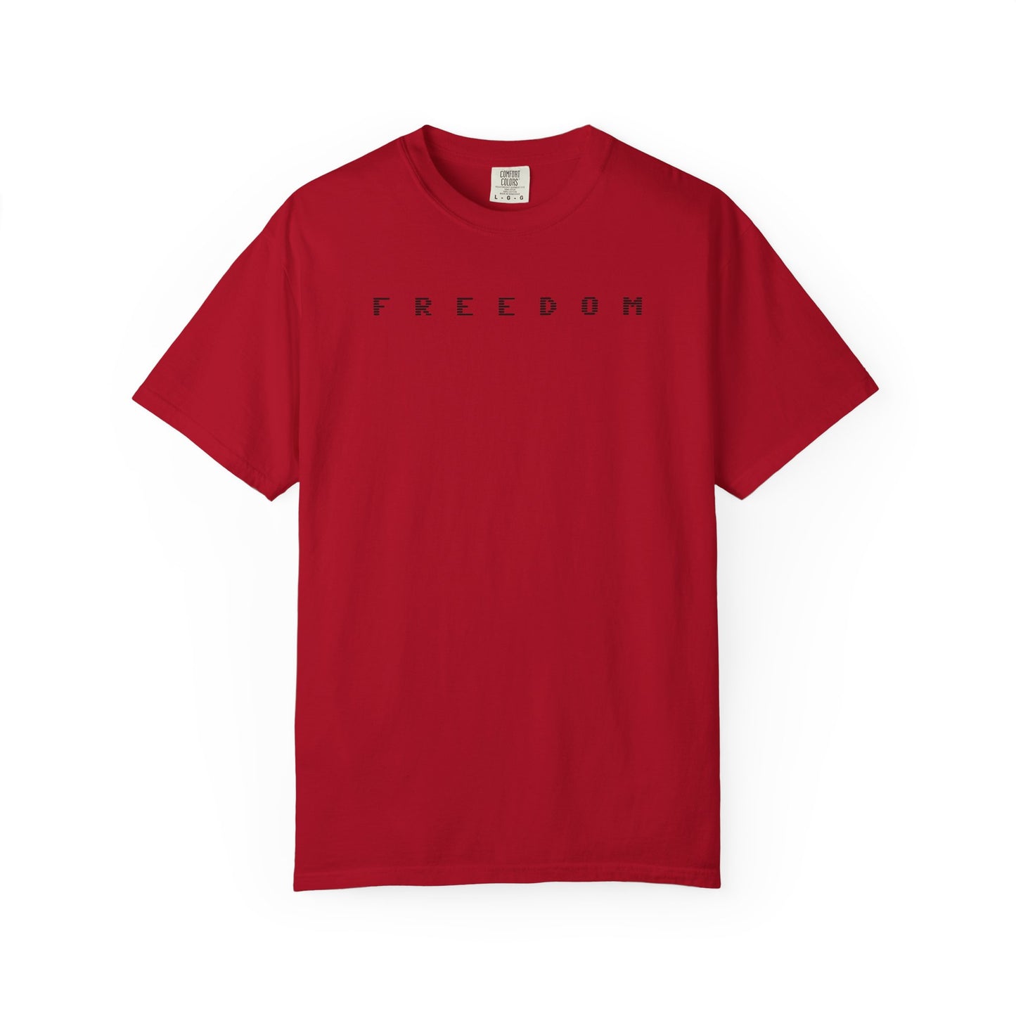 Freedom Charlie Kirk Comfort Colors® Unisex Tee - Political Activist Shirt