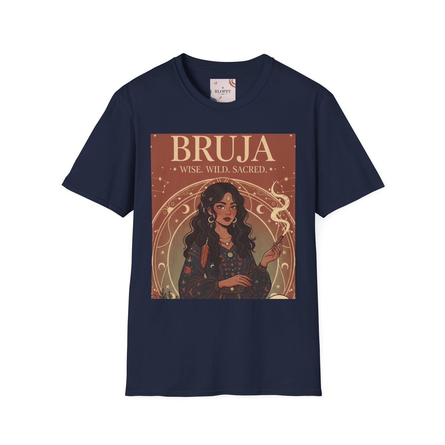 Latina Bruja Softstyle T-Shirt - Hispanic Heritage Feminist Gift